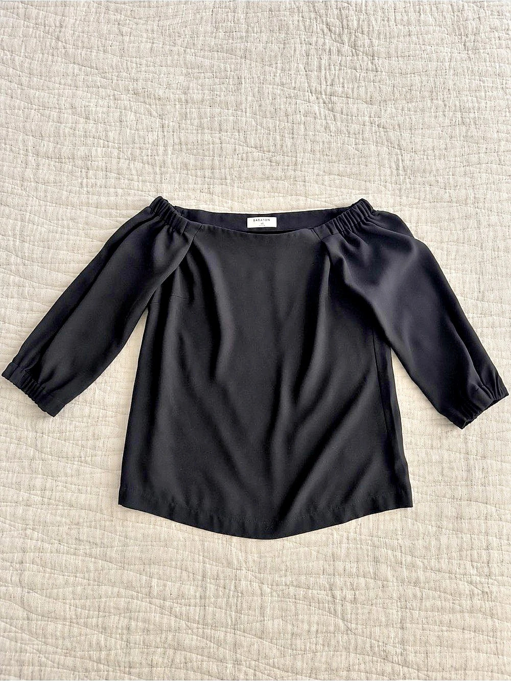 Babaton Blouse in Black Size XS Like New